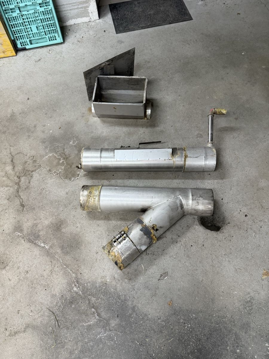 Camini: Inox kaminrohr komplett – Usato da Le Prese venduto da mantamanta02 4