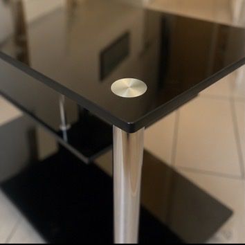 Meubles TV: TV Möbel  Glas schwarz – D'occasion à Lenzburg par Purple-Love 2