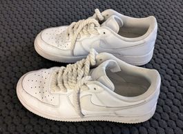 Nike Air Force 1 Weiss Rope Lace