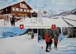 EMMETTEN Stockhütte - Gondelbahn - Skilift