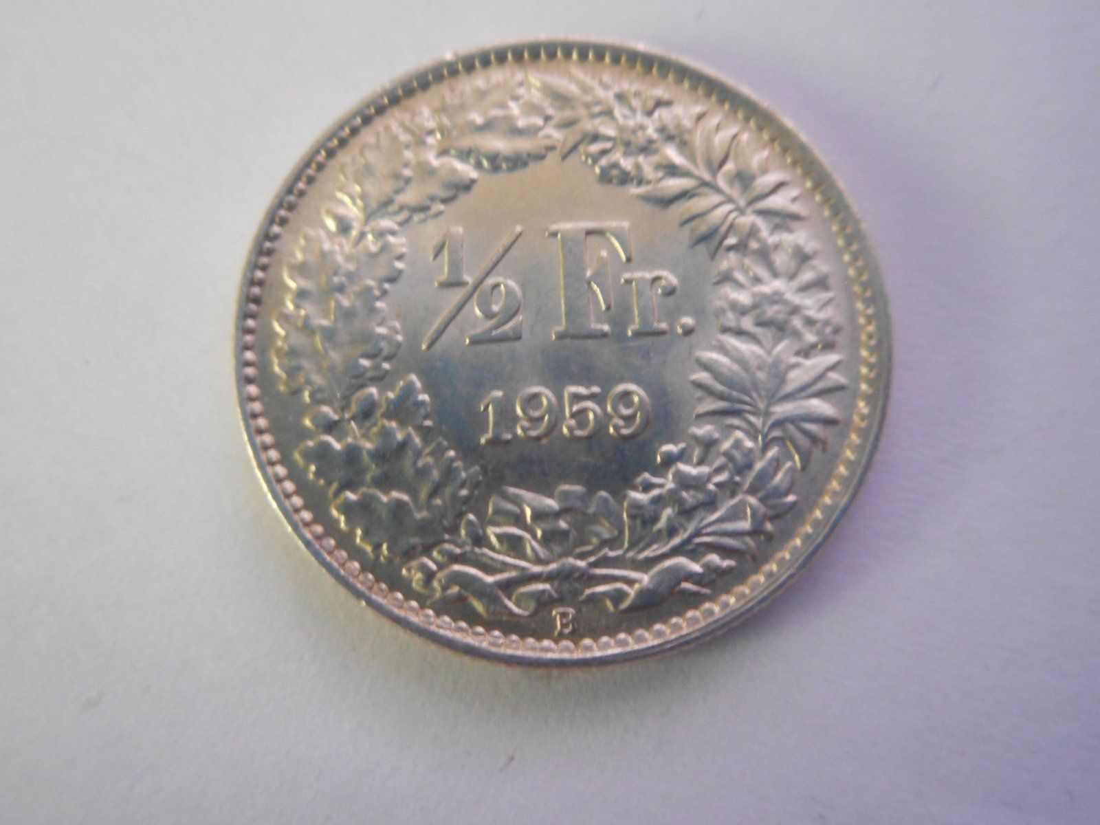 Tutti le monete: 50 Rp. 1959 silber  unz/stgl – Nuovo (secondo la descrizione) da Kriegstetten venduto da pizlad2010