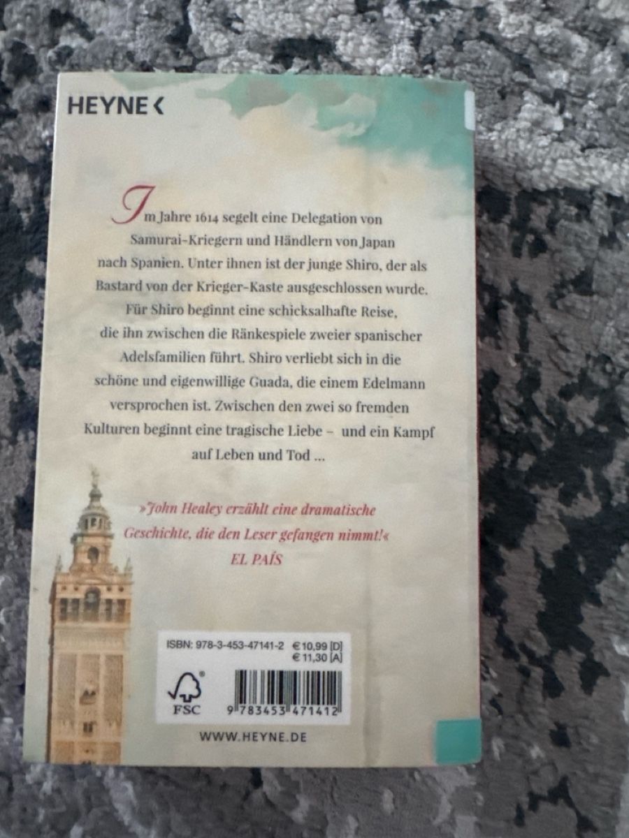 Libri: John J. Healey : Der Samurai von Sevilla – Usato da Kerzers venduto da kriszti0 1