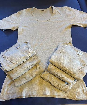 Shirt ISA Bodywear grau