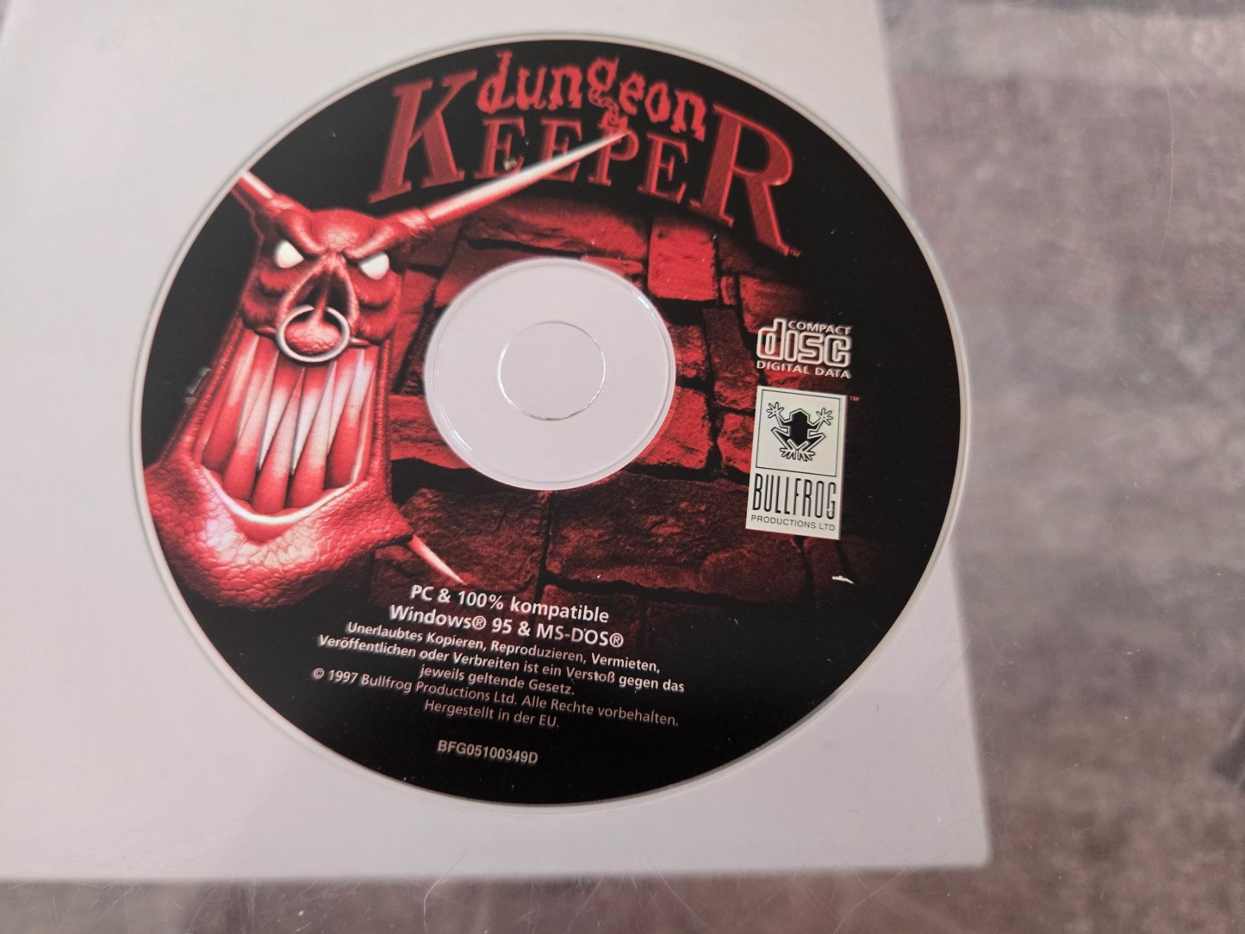 Spiele: Dungeon Keeper PC – Gebraucht aus Bussigny von Kfdlt