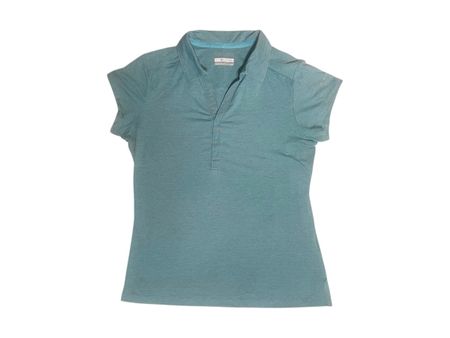 Columbia Polo Shirt Omni-Wick - Türkis/Petrol Gr. L Damen