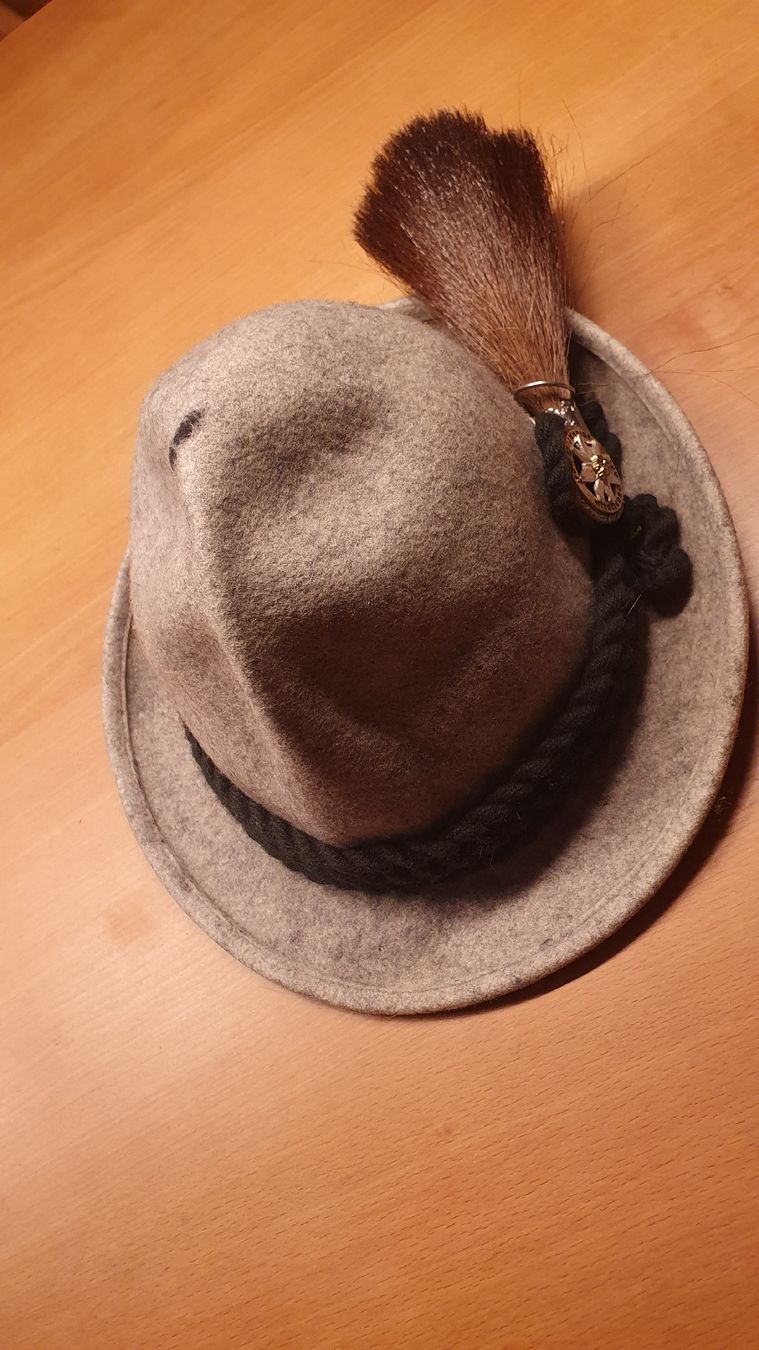 Chapeaux, bonnets & casquettes: Trachtenhut mit Gamsbart – D'occasion à Bottmingen par Sgt-Pepper 1