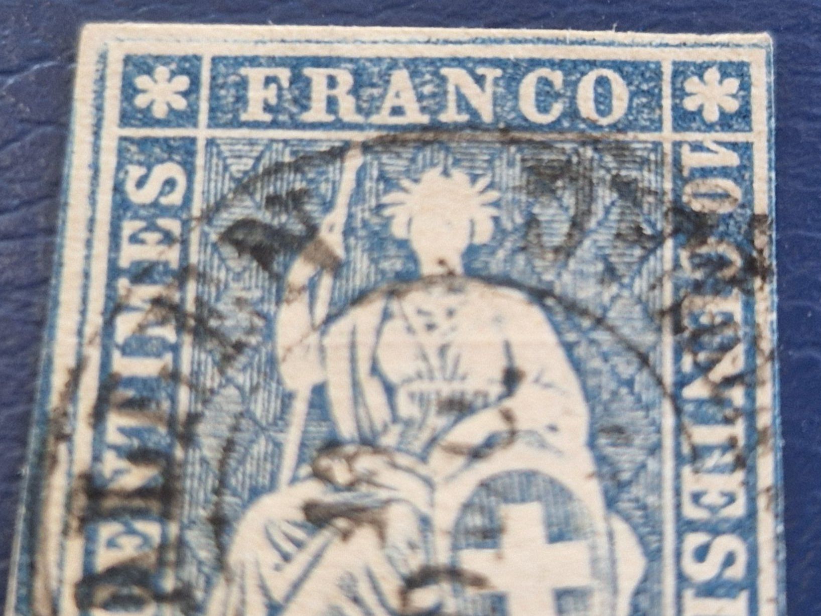 Tutti i francobolli: Strubel 23Cd, ab 1.- – Usato da Burgdorf venduto da Glossy01 1