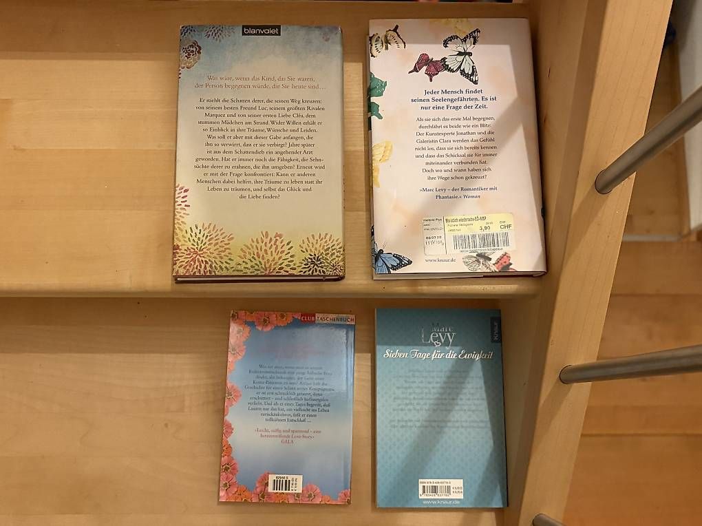 Libri: 4 Bücher von Marc Levy – Usato da Müllheim Dorf venduto da Schja 1