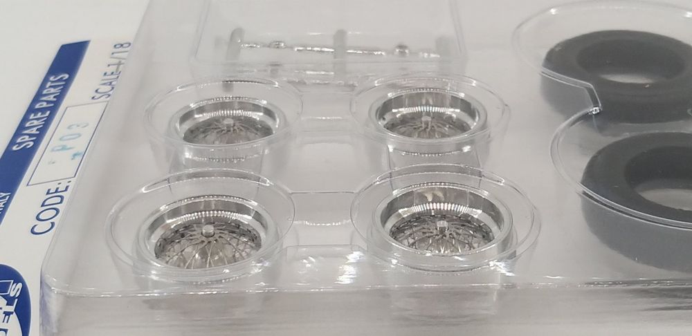 Original BBR Mesh Wheels P03 1:18 (Neu und originalverpackt) in Mirchel ...