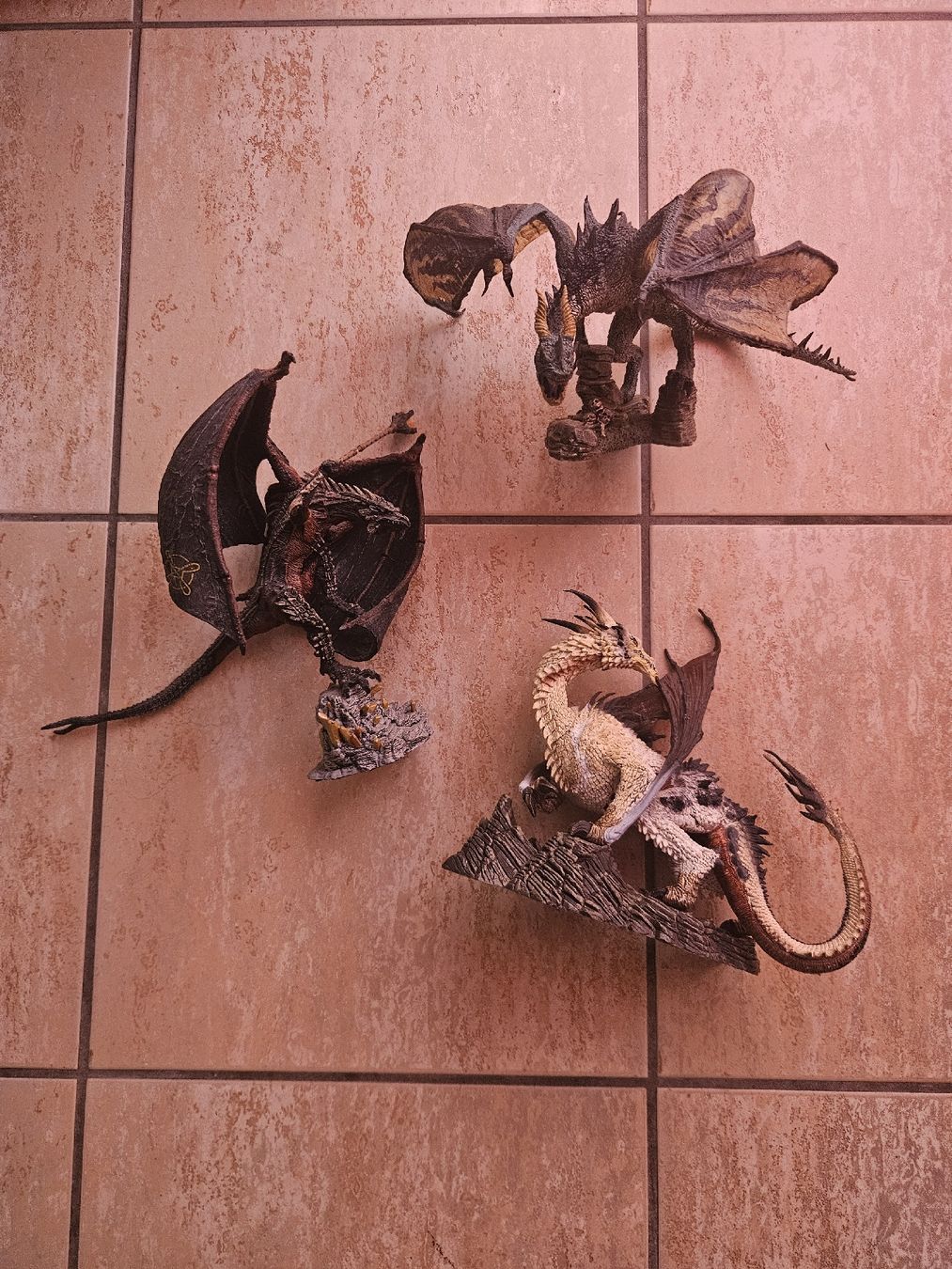 Statuette: McFarlane-Dragons-Collection-3-Drachen-Figuren-2005! – Usato da spiez venduto da 1goodfella1