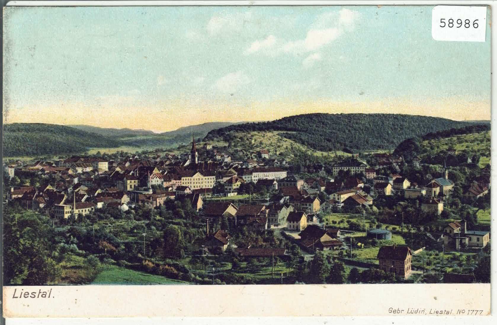Ansichtskarten: Liestal - Generalansicht – Gebraucht aus Ettingen von Kartenplanet