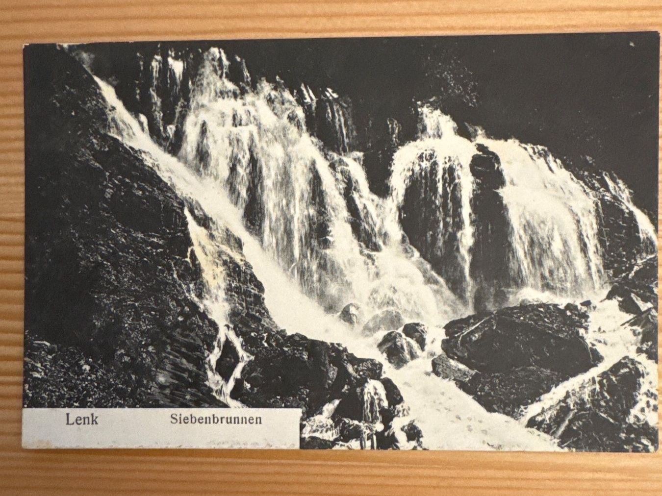 Cartoline postali: Antike Ansichtskarte, SCHWEIZ, Lenk, Siebenbrunnen – Nuovo (secondo la descrizione) da Zürich venduto da Tarafo5