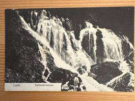 Antike Ansichtskarte, SCHWEIZ, Lenk, Siebenbrunnen