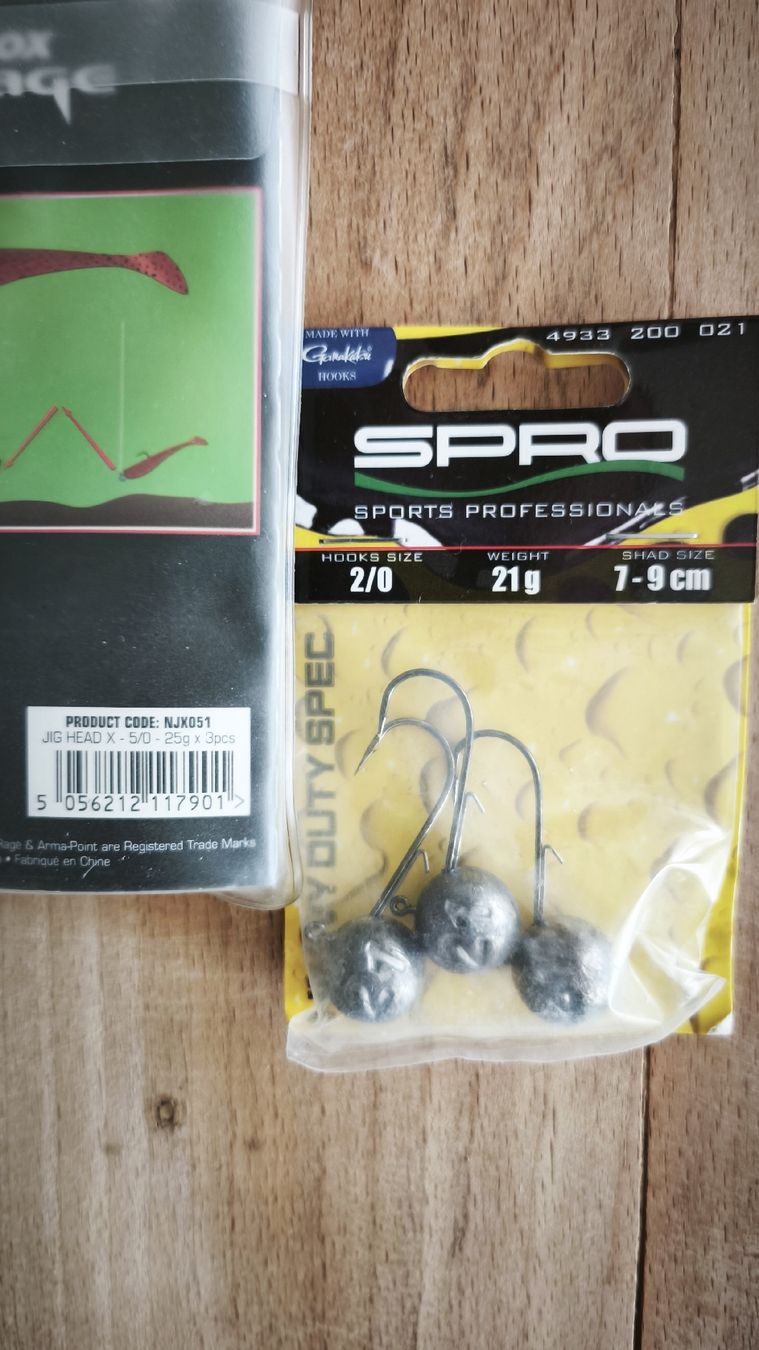 Köder: Jighaken Fox Rage/Spro  – Neu und originalverpackt aus Sarnen von sebalant 1