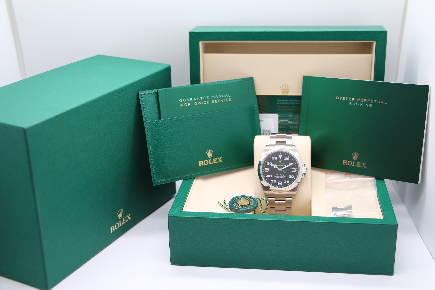 Rolex Orologi: Rolex Air-King Ref. 126900, Full-Set, 2026, teilverklebt – Nuovo (secondo la descrizione) da Zug venduto da eMDi_Collection 8