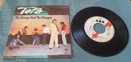 TOTO, St. George and the Dragon, Promo 7"Single, TOP!