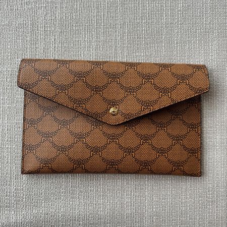 MCM Cognac Pouch