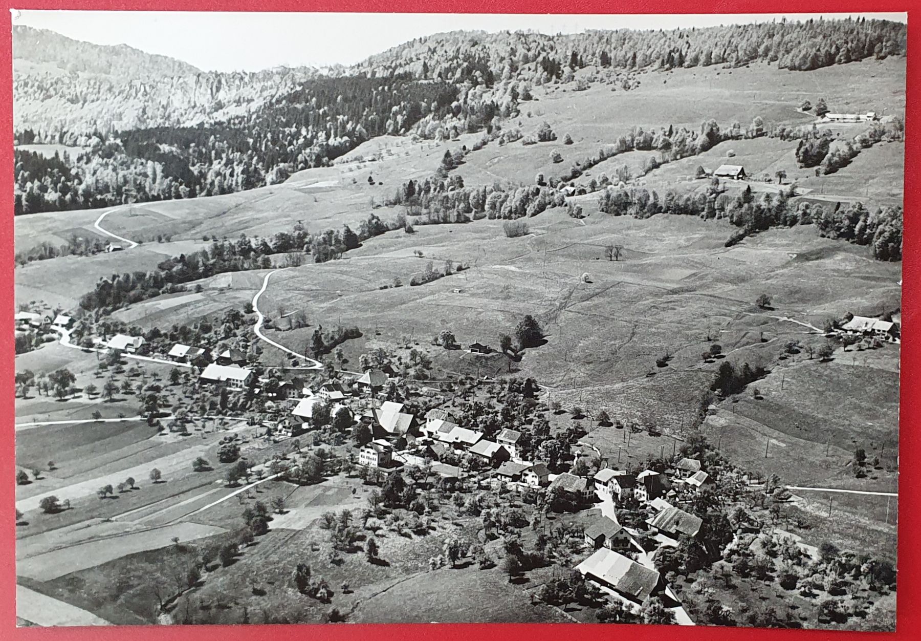 Ansichtskarten: Farnern  1955 - Flugaufnahme – Gebraucht aus Kreuzlingen von Rschweiz1