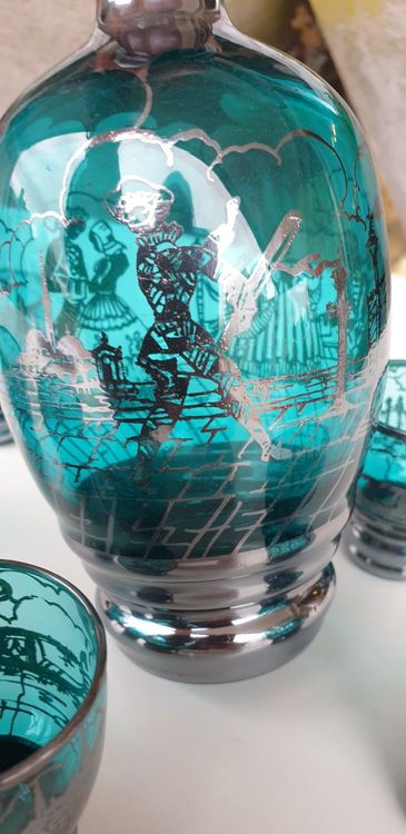 Excelsa Dubai Glas-Set 6-teilig - Mundgeblasen Mehrfarbig 245ml