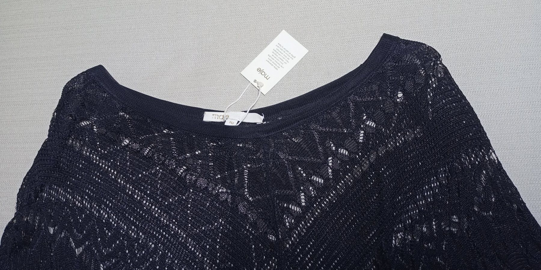 Covers & Schutzfolien: MAJE Poncho aus Spitzen mit Fransen Strickjacke NEU – Neu und originalverpackt aus st.gallen von Strubili 1