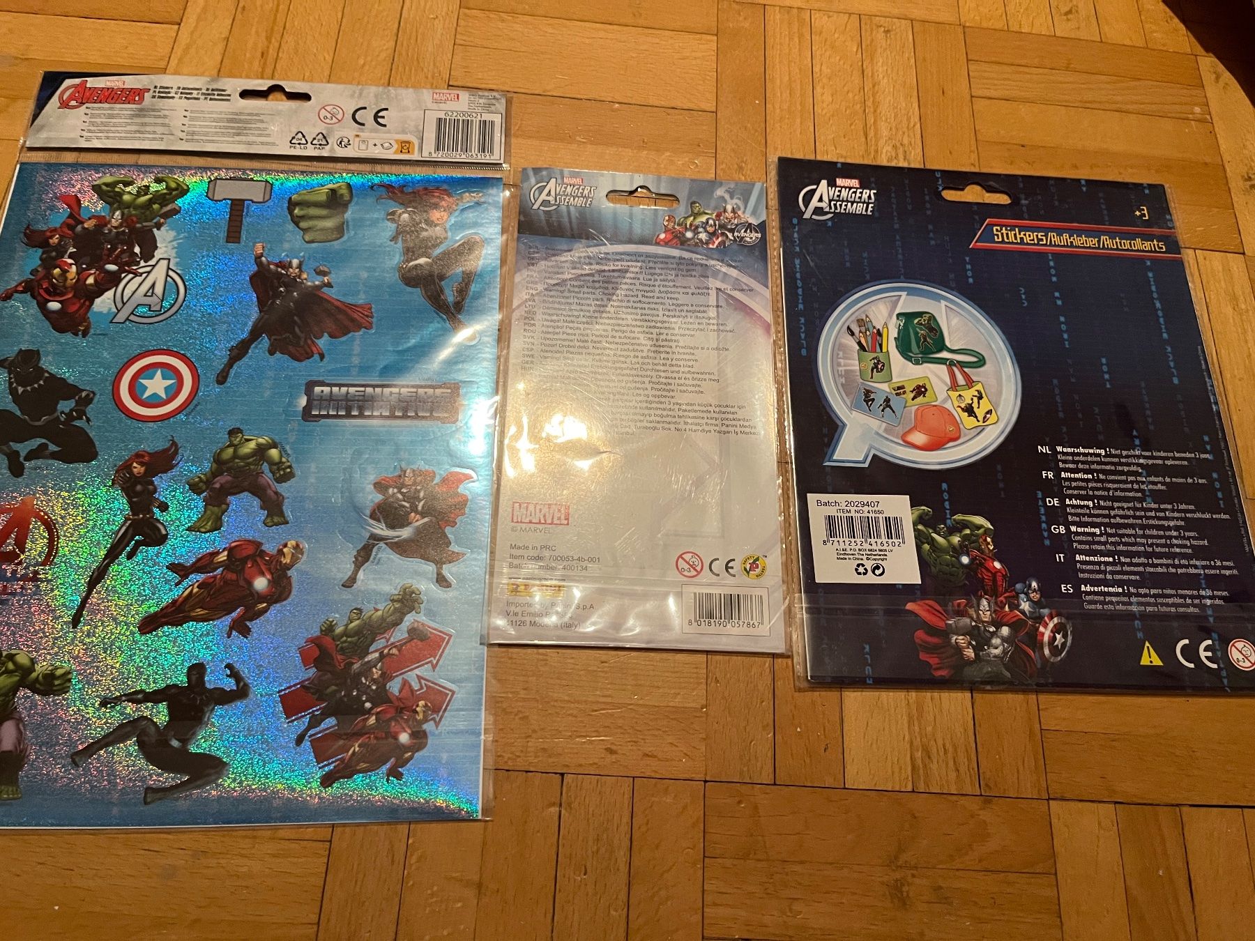 Aufkleber: 3x Marvel Avengers Sticker Sets – Neu und originalverpackt aus Basel von Ruemli17 4