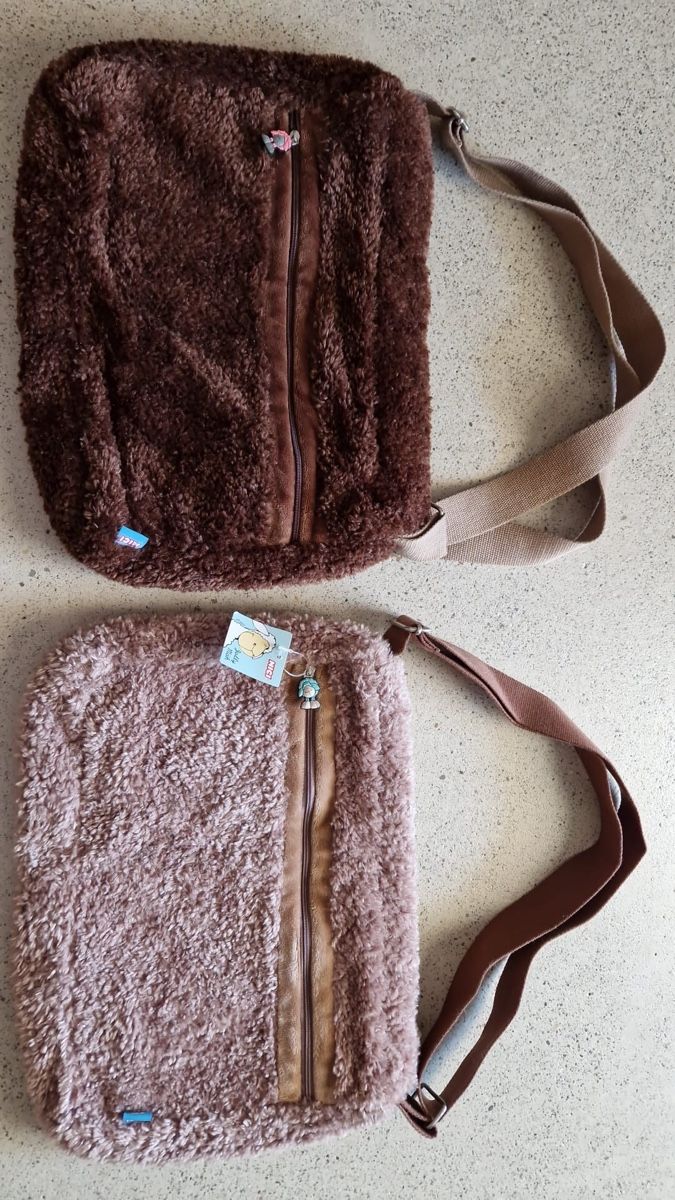 Nici Borse & Zaini: Flauschige braune Nici Tasche – Nuovo (secondo la descrizione) da Elgg venduto da jas_deb39 1