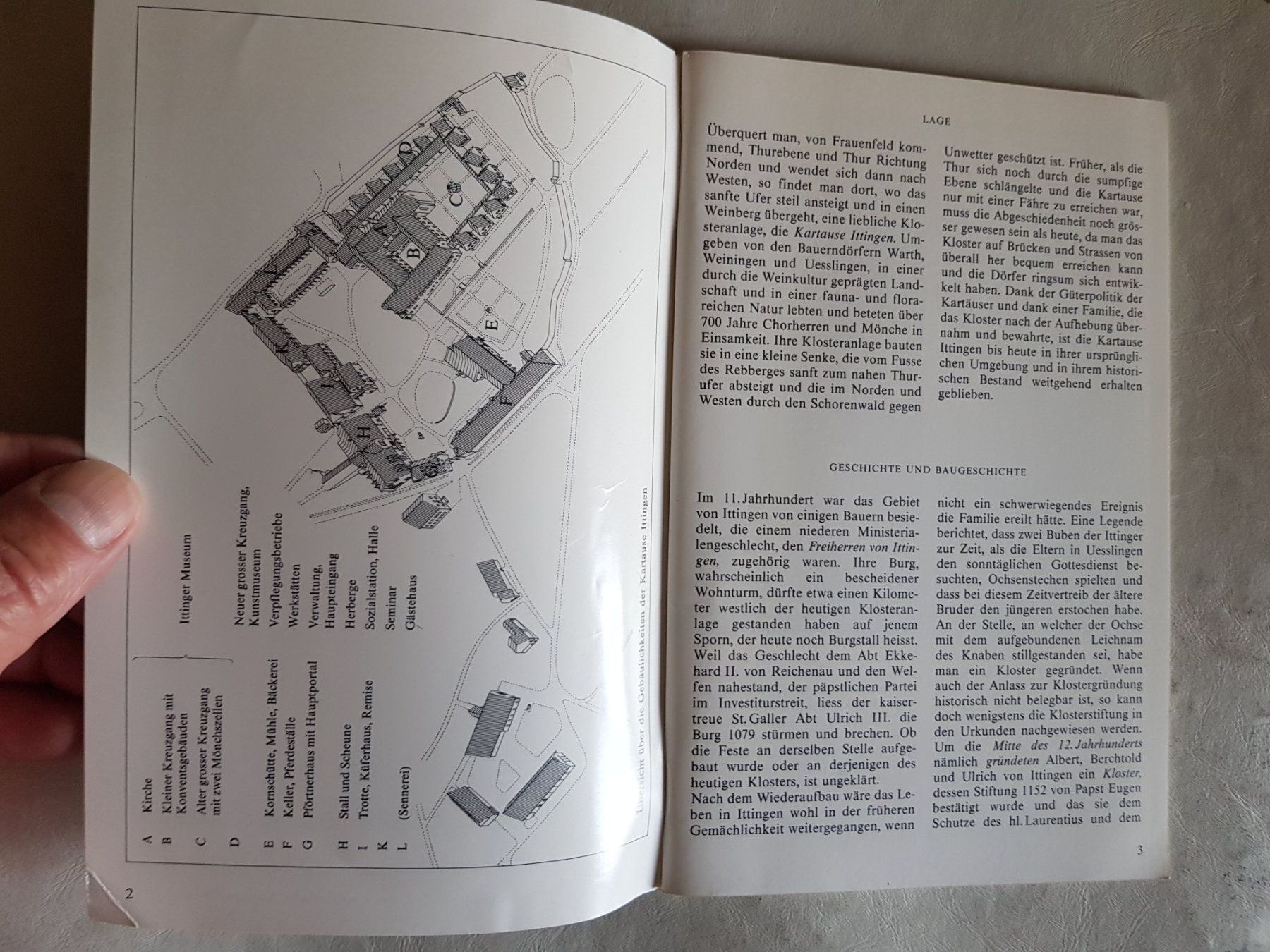 Libri: Karthause Ittingen Schweizerische Kunstführer 1983 – Usato da Walterswil BE venduto da Lonitti 6