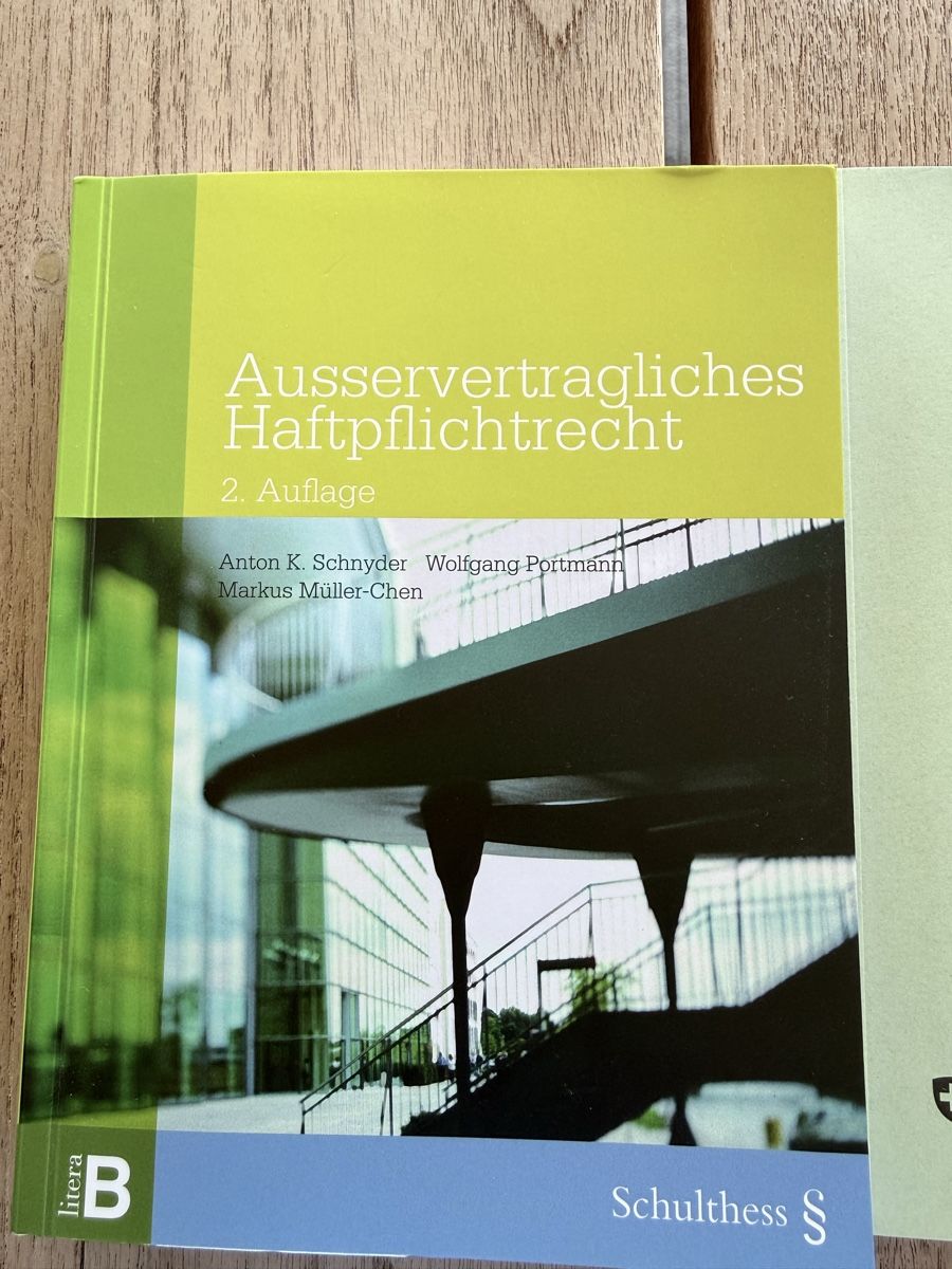 Bücher: Ausservertragliches Haftpflichtrecht/Schweizer Strafrecht – Neu (gemäss Beschreibung) aus Wermatswil von FEDN 1