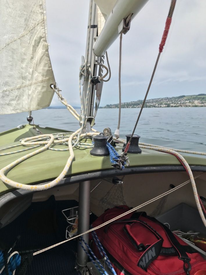 Boote: Segelboot / Jolle "Conger" mit Anhänger – Gebraucht aus Zumikon von blitzjunge 5