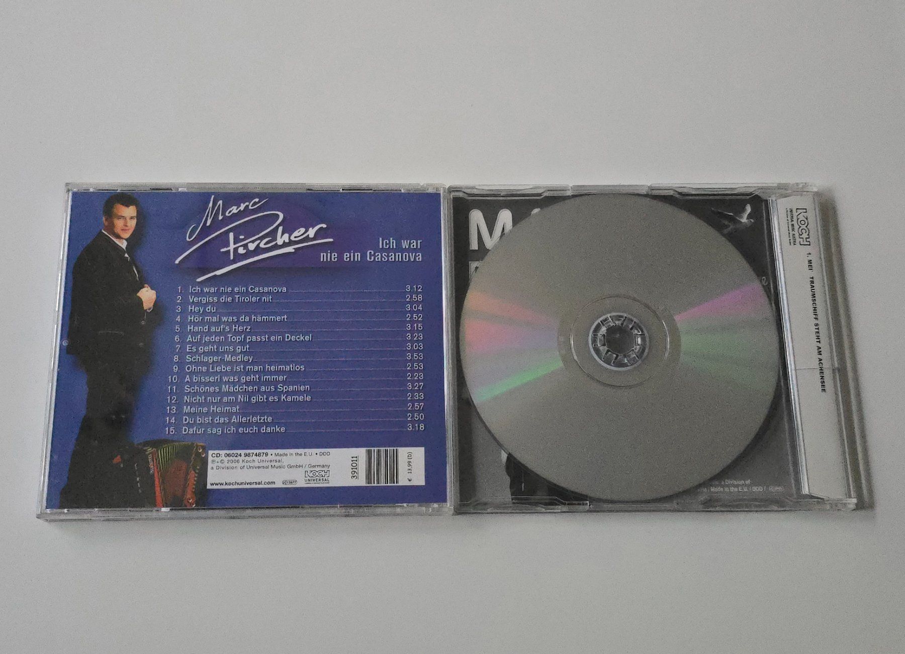 CDs: 2 CD Marc Pircher – D'occasion à Dättlikon par Wundertuete_ 1