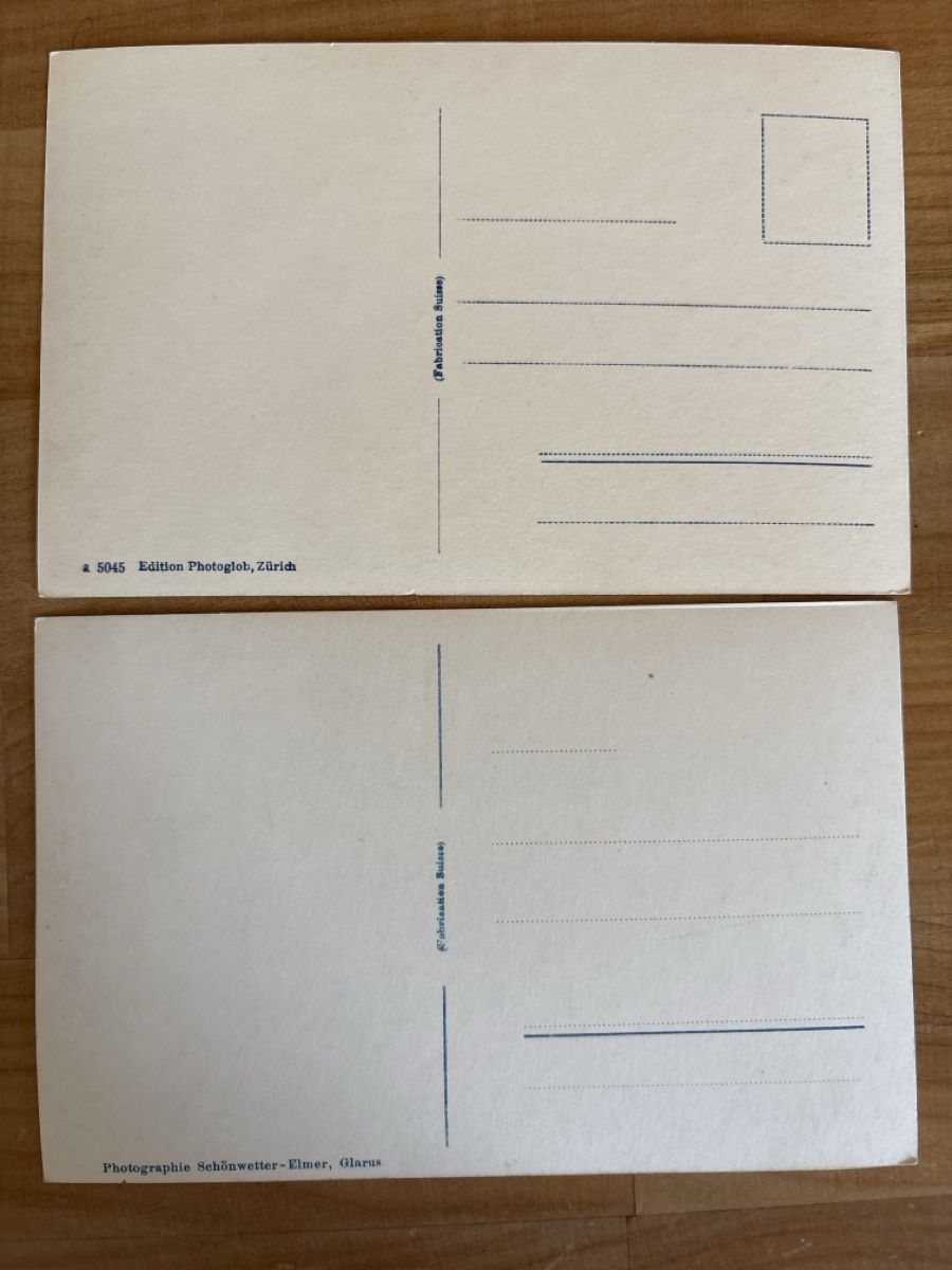 Cartoline postali: AK von Tödi Berg – Usato da Rümlang venduto da Brieftaube1 1