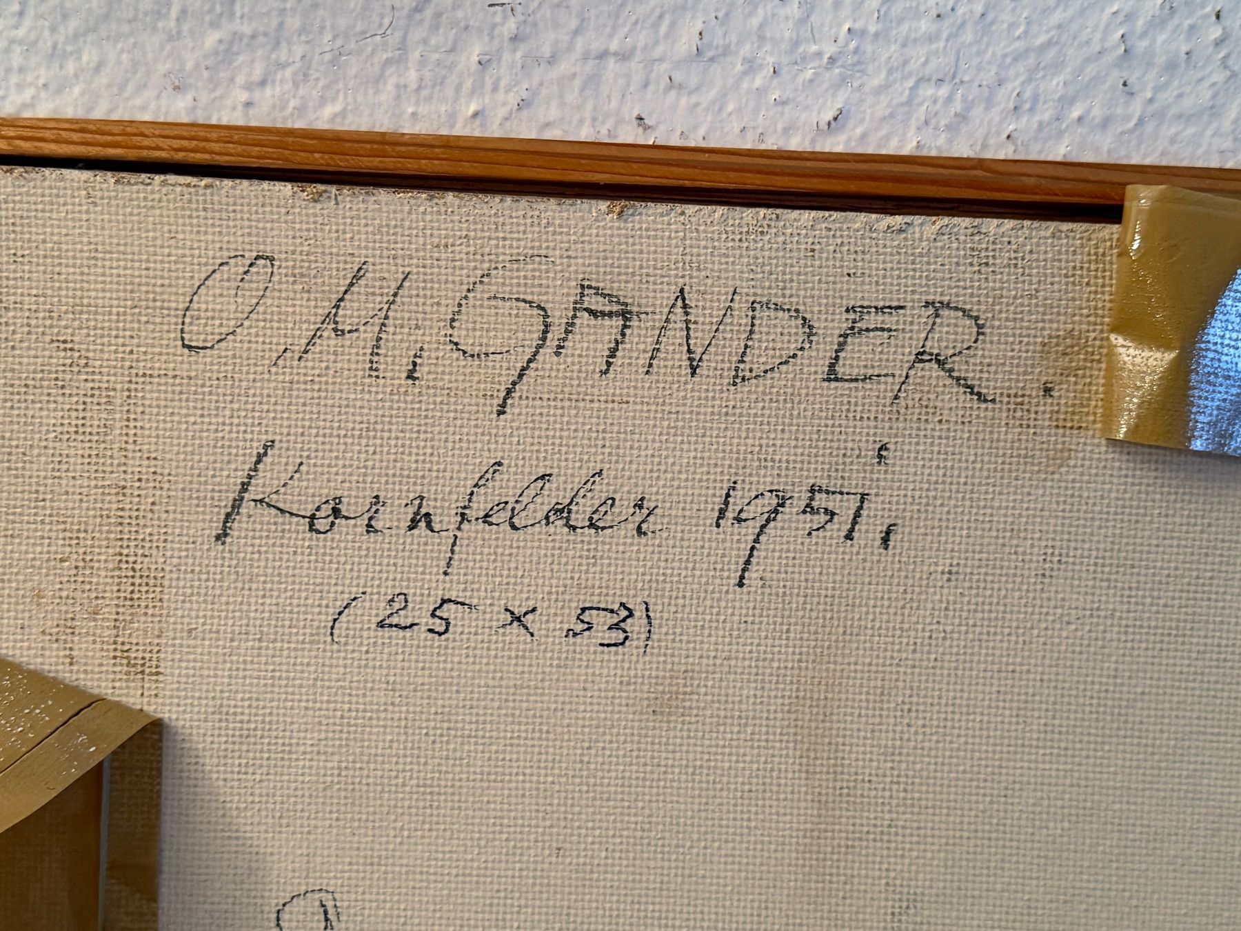 Tableaux: Gander  Adolf (Gander Adolf jun.) 1902 - 1954 ?? – D'occasion à Basel par PAUL_ART 8