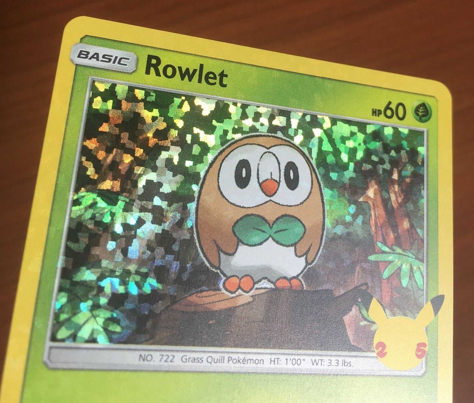 Pokémon Carte collezionabili: Rowlet Holo McDonald's Promo 7/25 – Nuovo (secondo la descrizione) da Dornach venduto da Deco89 2