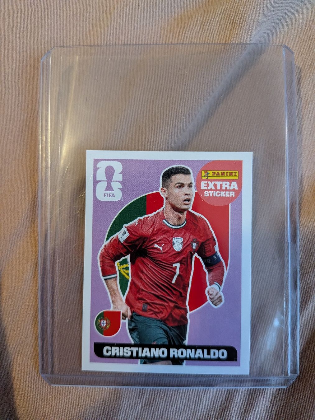 Panini Carte collezionabili: Panini WM 2026 Extra Sticker CRISTIANO RONALDO Regular – Nuovo (secondo la descrizione) da Uster venduto da yajiao