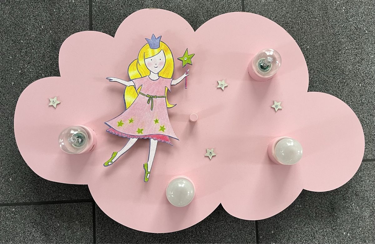 Lampen: Mädchen Lampe mit Fee 🧚‍♀️ – Gebraucht aus Hünenberg See von spartakus02