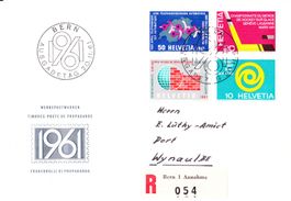 FDC 1961, 375-378, gelaufen