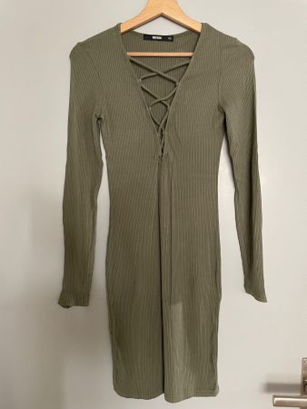 Bik Bok Sexy Lace Up Dress XS