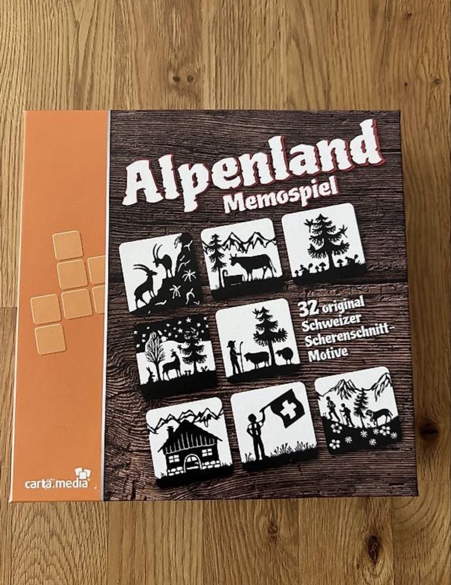 Giochi: Alpenland Memospiel – Nuovo (secondo la descrizione) da Tumegl/Tomils venduto da tabo91