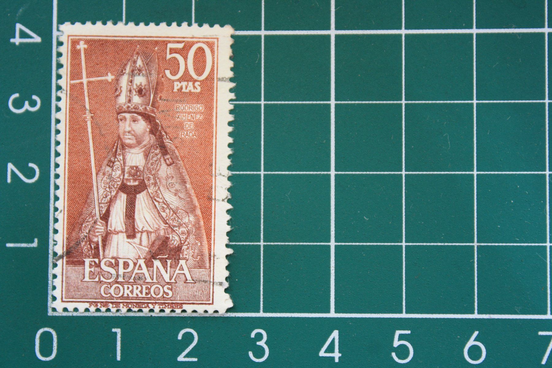 Tutti i francobolli: espana stamp 50 ptas – Usato da Laupen BE venduto da Gufi57