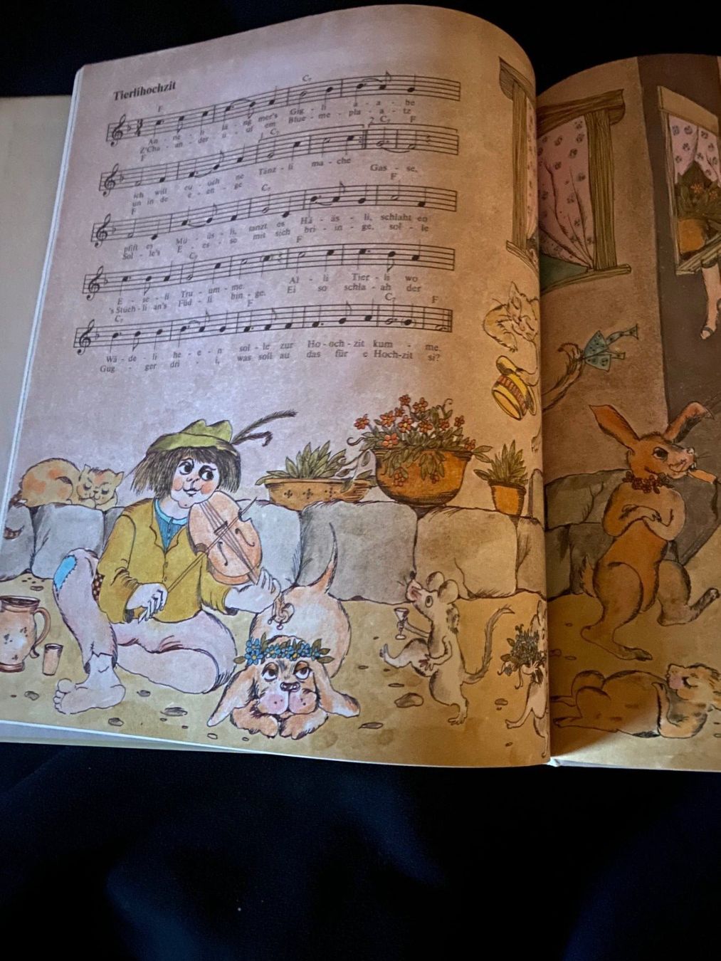 Bücher: in Mueters Stübeli  Lieder-Bilderbuch – Gebraucht aus Allenwinden von Obalu 2