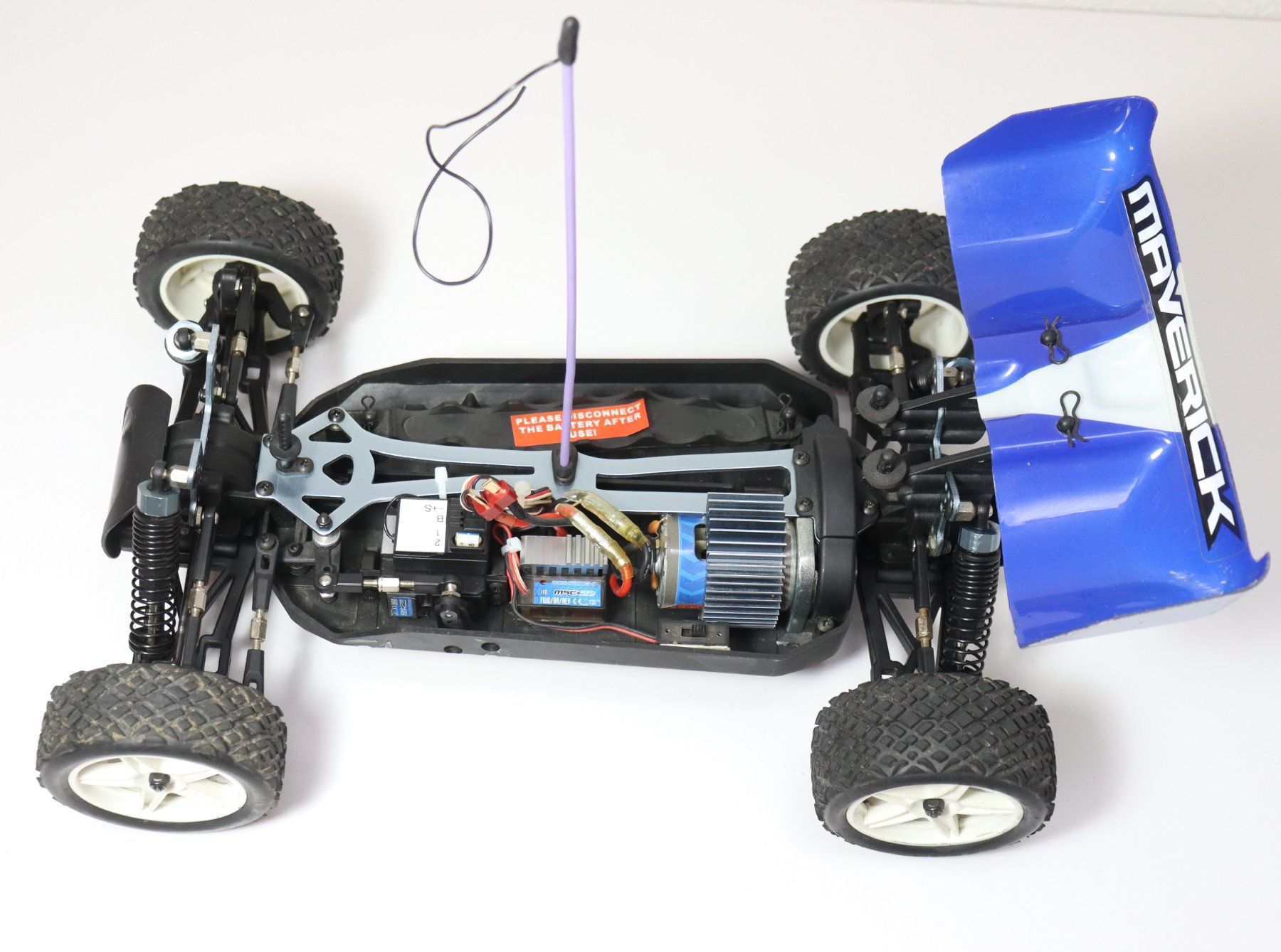 Modellismo RC: Maverick Strada XB Brushed Buggy RTR 1:10 – Usato da Frick venduto da volvo850driver 4