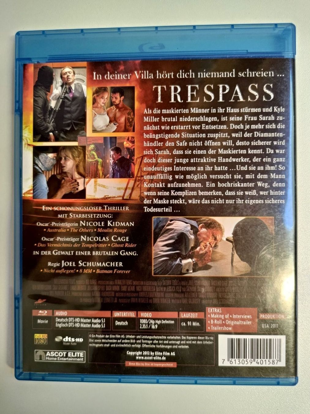 Tutti i DVDs: Trespass – Usato da Liestal venduto da Kratzilla 2