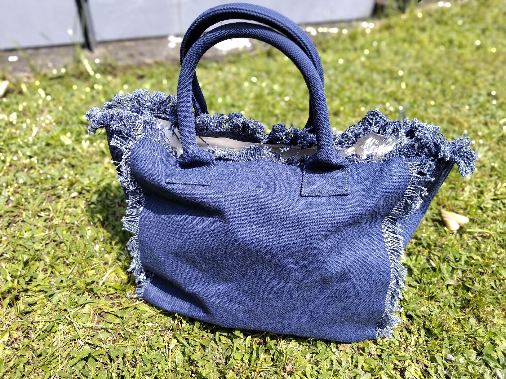 Borse da donna: Damen Strandtasche, Blau – Nuovo (secondo la descrizione) da STEFFISBURG venduto da Sumerstorm
