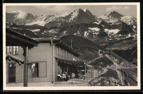 Cartoline postali: AK Brienz /BE, Wirtschaft Rothorn-Kulm – Usato da Berlin venduto da bartko-reher