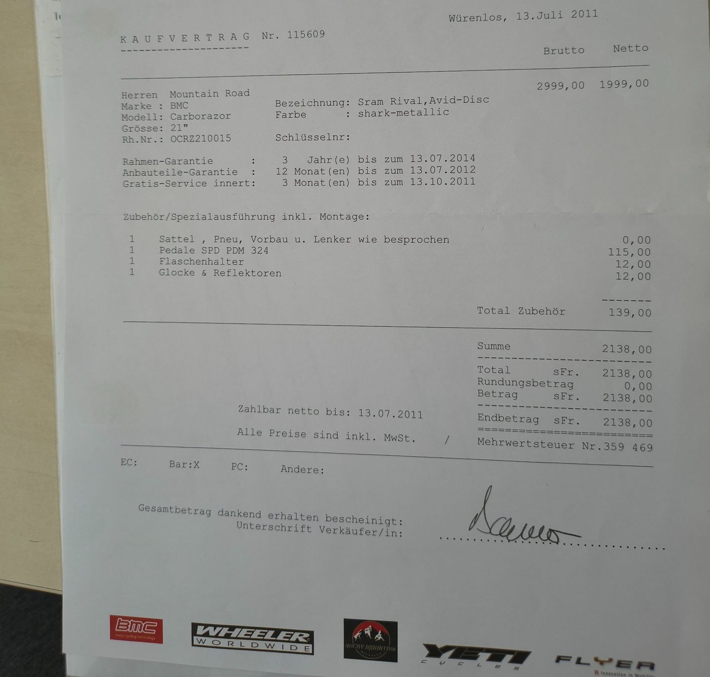 BMC Biciclette: BMC Carborazor Lifestyle Bike – Usato da Bellikon venduto da bea_sjd2 2