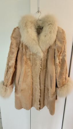 Pelzjacke Donkali beige