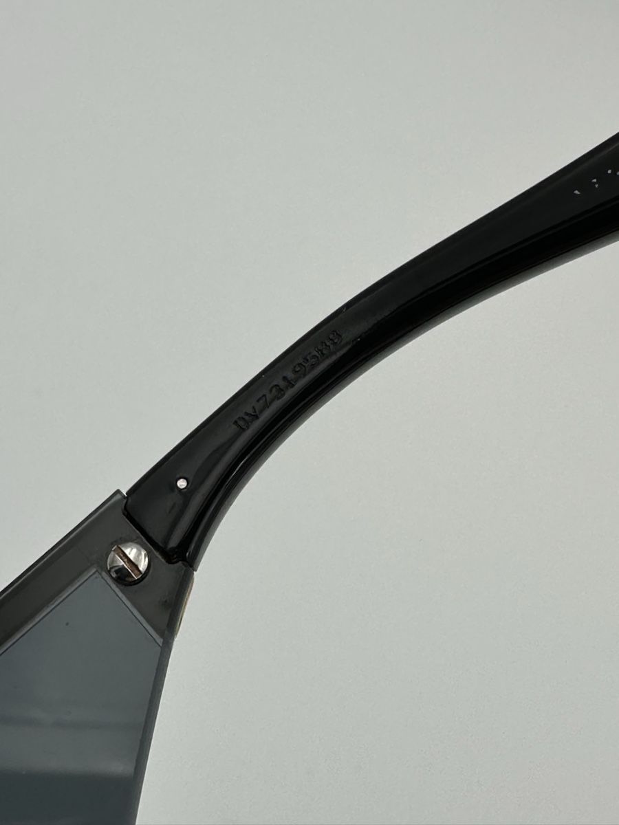 Versace Occhiali & Lenti: Versace Sonnenbrille, Schwarz/Gold – Usato da Schwende venduto da weesli 6