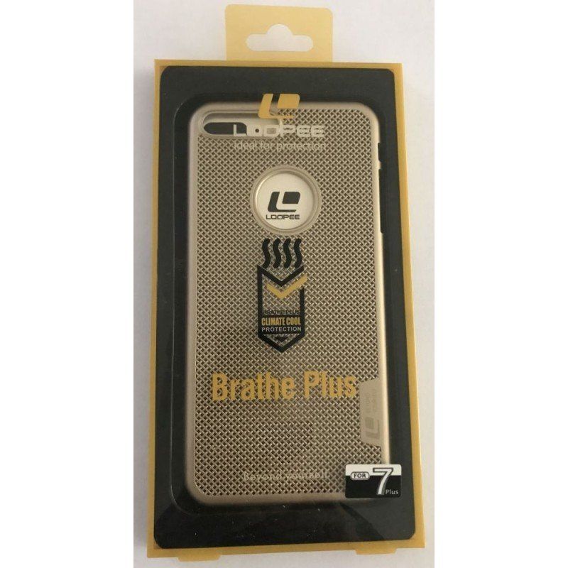 Cover & Protezioni schermo: IPhone 7 Plus Loopee Brathe Handy-Rückseite Golden – Nuovo (secondo la descrizione) da Bassersdorf venduto da maga1g