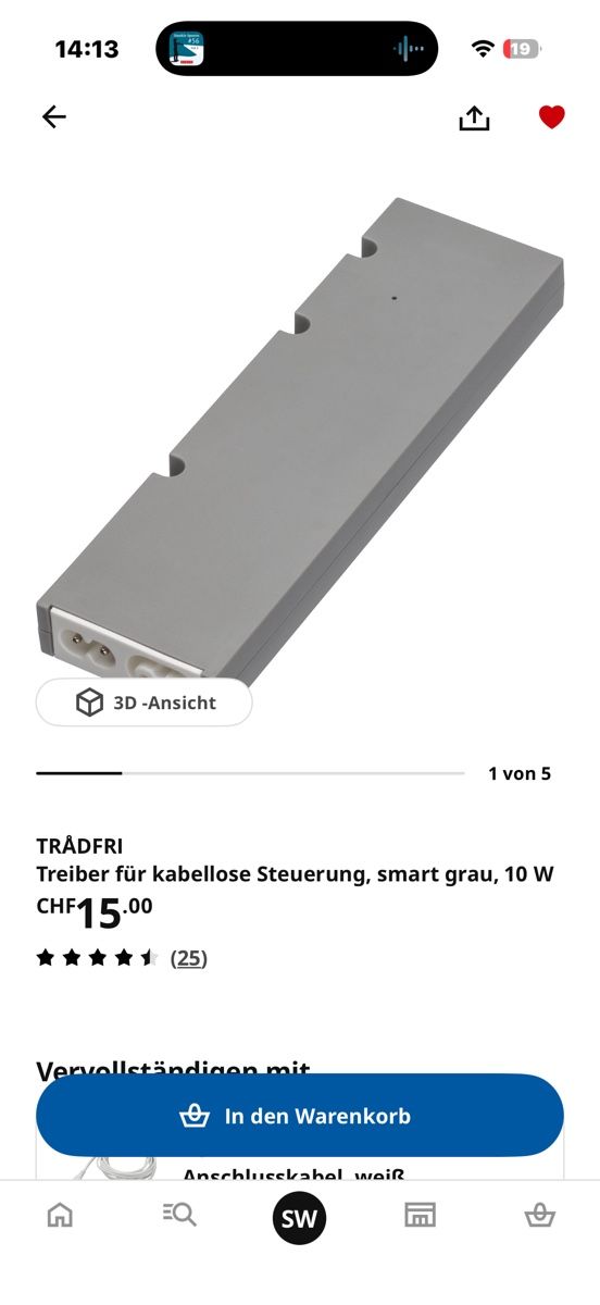 Ikea Lampen: IKEA Översidan LED Leiste dimmbar  – Neu und originalverpackt aus Hochdorf von sir_h5rt 4
