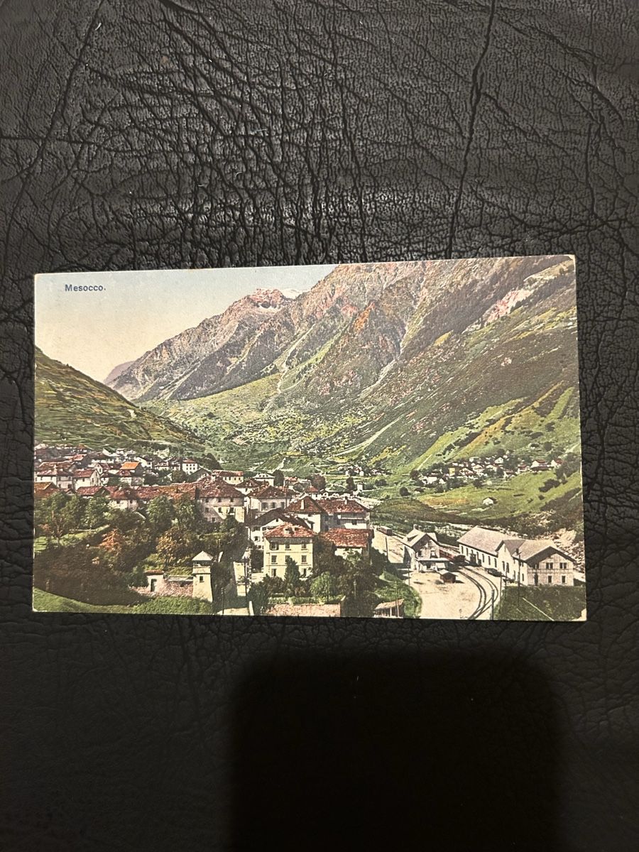 Cartes postales: Mesocco  – D'occasion à Breganzona par Milesbo